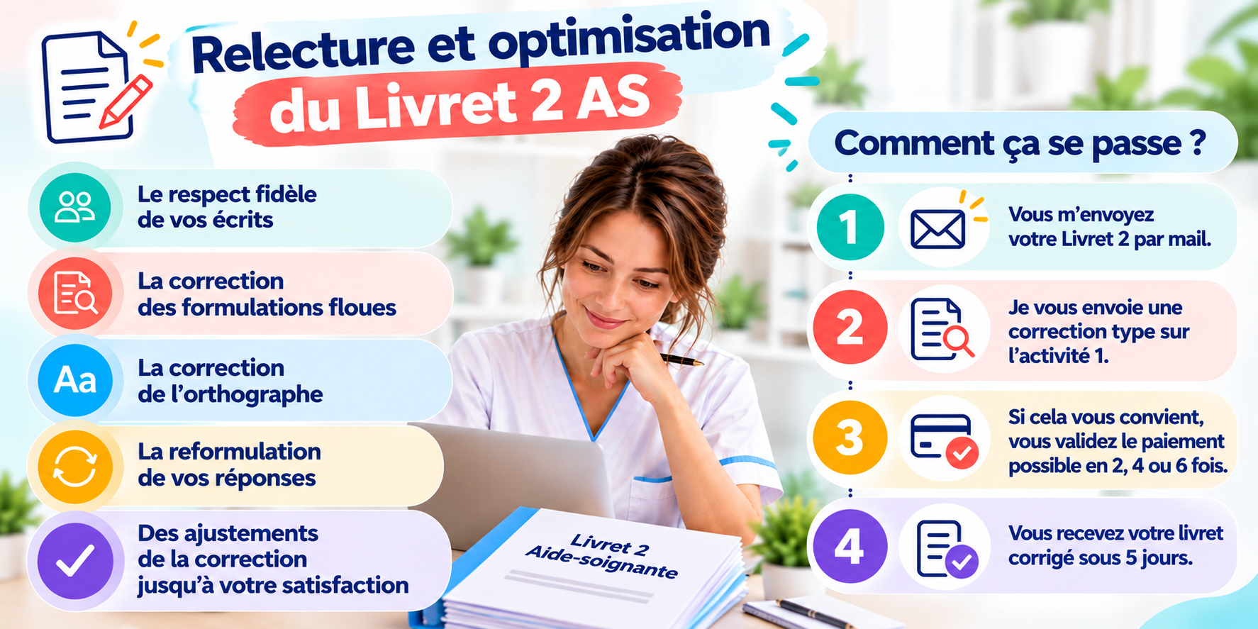 Faire relire mon livret 2 vae aidesoignant