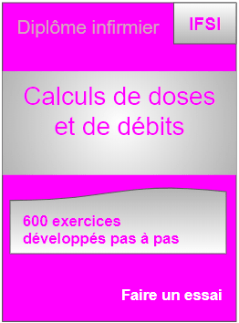 Calculs de doses et de débits