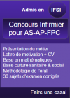 Concours infirmier pour as ap