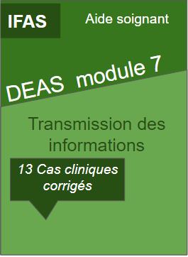 DE aides soignante module 7 cas clinique