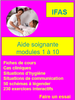 Aide soignant modules 1 à 10