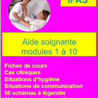 Aide soignante modules 1 à 10 Prix 13€99