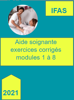 Formation aide soignante 2021 modules 1 a 8