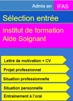 Selection entree en formation aide soignante